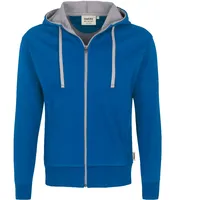 Hakro Kapuzen-Jacke Bonded 455 Royalblau Gr. L