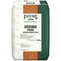 FUCHS Professional - BBQ Pork Gewürzzubereitung | Grill-Gewürzmischung für Pulled Pork, Schweinefleisch | Profi-Qualität für Großverbraucher und Gastronomie | 1,3 kg im großen Beutel