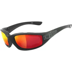 Sportbrille | KK140 gepolstert | Laser red | Steinschlagbeständig ROT No Size