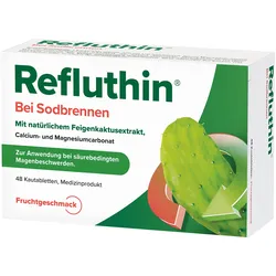 Refluthin bei Sodbrennen Kautabletten Fruchtgeschmack
