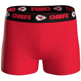NFL Herren Boxershorts 6er Pack Schwarz / Mehrfarbig XXL