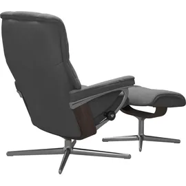 Stressless Stressless® Relaxsessel »Mayfair«, mit Cross Base, Größe S, M & L, Holzakzent Wenge grau