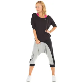 Winshape Damen Ultra Leichtes Modal-3/4-arm Mcs001 3/4-arm Shirt, Schwarz, M