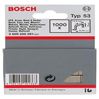 Bosch Professional Typ 53 Tacker-Klammern 4x11.4mm, 1000er-Pack 2609200291