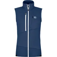 Ortovox Damen Fleece Grid Weste (Größe XL, blau)