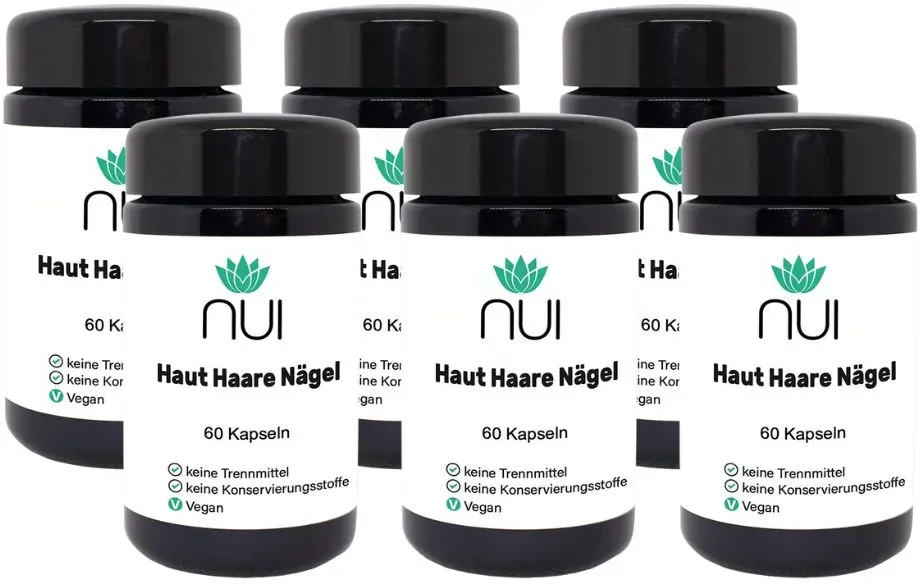 NUI Haut-Haare-Nägel Kapseln 6x60 St