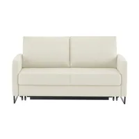 Sofa.de Schlafsofa aus Flachgewebe ¦ beige ¦ Maße (cm): B: 160 H: 90 T: 95