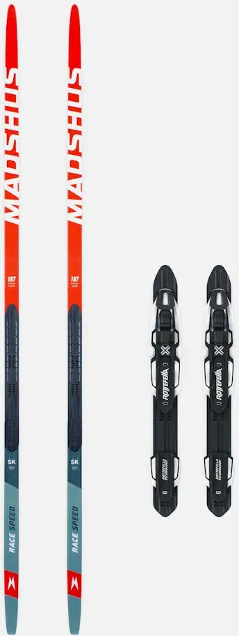 Madshus Race Speed Skate Perf. Bdg. (Unmounted) Langlauf Skatingski rot 187