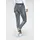 KangaROOS Jogg Pants KANGAROOS, Damen, Gr. 50, N-Gr, blau (light blau), Denim/Jeans, Obermaterial: 59% Baumwolle, 40% Polyester, 1% Elasthan, Destroyed-Effekte, figurbetont lang, Jeans Jogg Jeans Treggings, entspannte Passform, weite Beinform