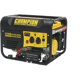 Champion Power Equipment mobiles Stromaggregat Benzin (3500 Watt, Notstromaggregat, Generator Laufzeit 12 Stunden / 50% Last, Stromerzeuger, elektr. Startknopf) CPG4000E1-EU