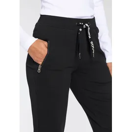 KangaROOS Jogginghose mit Zippertaschen und Logo Band Gr. 50 N-Gr, schwarz, , 78717835-50 N-Gr