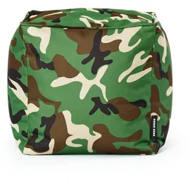 Green Bean Sitzsack-Hocker, Grün,