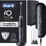 Oral B Oral-B iO Series 9 Special Edition, Elektrische Zahnbürste, Bluetooth verbunden, 7 Bürsten-Modi, 1 Reiseetui, 1 Tasche, Schwarz