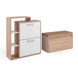 Vicco Schuhkipper Orlando, 2 Teile, mit Sitzbank