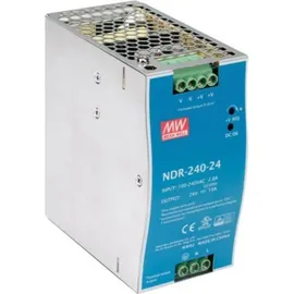 MeanWell Mean Well NDR-240-24 Hutschienen-Netzteil (DIN-Rail) 10 A 240 W Anzahl Ausgänge:1 x Inhalt 1 St.