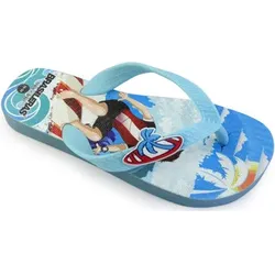 Brasileras  Zehentrenner für Kinder Printed 20 Surfers  in Blau, 29 / 30