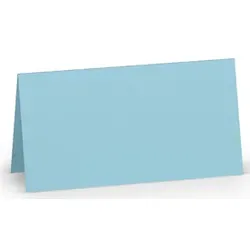 Tischkarte Paperado 10x10cm aqua 164030124 220g