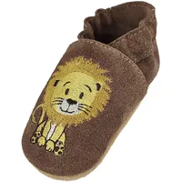 Beck Krabbelschuh Lion Braun 26