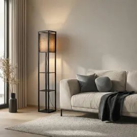 LINDBY Birta 1-flg. 159,0 cm Schwarz