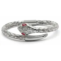 GT Collection Armband Snake Head in silver | Gr.: onesize