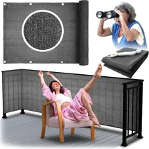 OEM Balkonabdeckung wasserdichte Terrassenmatte Zaungitter 0,8×5 m GoGarden