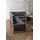 exxpo - sofa fashion Eckbank EXXPO - SOFA FASHION "Intenso, modern, 263/198 cm (B/T)", grau (anthrazith), B:264cm H:92cm T:198cm, NaturLeder;Strukturstoff (Zusammensetzung: Polyester 100%);Luxus-Microfaser (Zusammensetzung: Aufgeflockte 100% Polyester Schicht mit