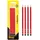 IDENA Bleistift HB 4 St. Rot