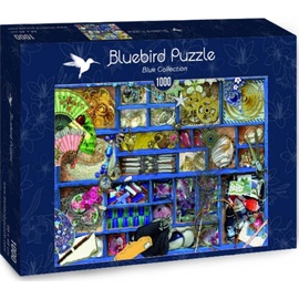 Bluebird Puzzle Blue Collection