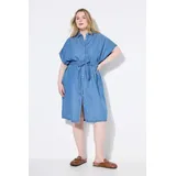 Studio Untold Hemdblusenkleid Blau 46/48