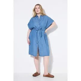 Studio Untold Hemdblusenkleid Blau 46/48