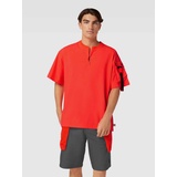 adidas T-Shirt mit Cargotasche, Rot, L