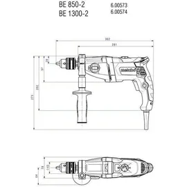 Metabo Bohrmaschine Typ: BEV1300-2