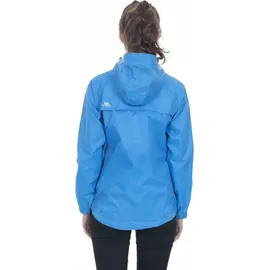 Trespass Qikpac Jacket Kompakt Zusammenrollbare Wasserdichte Regenjacke, Blau (Cobalt), L