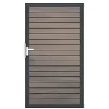GROJA Einzeltor 100 x 200 cm Anthrazit