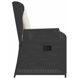 vidaXL Gartenbank 2 pcs  Schwarz