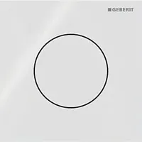 Geberit Typ 40 Urinal-Steuerung 116014SI1 pneumatisch, Round, weiß