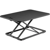 Wiltec Schreibtischaufsatz, Notebook Ständer, Schwarz