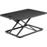 Wiltec Schreibtischaufsatz, Notebook Ständer, Schwarz