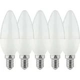 LEDS LIGHT LED-Kerze 0620303 4,5 W E14 warmweiß 5 St.
