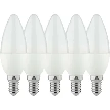 LEDS LIGHT LED-Kerze 0620303 4,5 W E14 warmweiß 5 St.