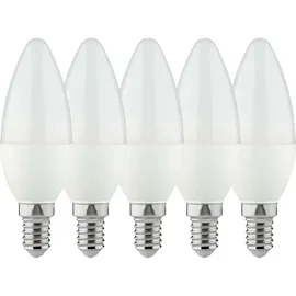 LEDS LIGHT LED-Kerze 0620303 4,5 W E14 warmweiß 5 St.