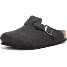 Birkenstock Boston Wollfilz anthrazit 43