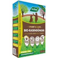 Westland Smart & Safe Bio-Rasendünger, 2,8 kg, 80 m2 – Gartendünger für dichten Rasen, Rasen-Granulat unbedenklich für Kinder und Haustiere