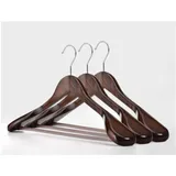 Hosenbügel Kleiderbügel Für Kleidung, Platzsparend, Kleiderbügel, Langlebig, Anzugbügel, Kleiderbügel Aus Holz, 3er-pack Closet Organize