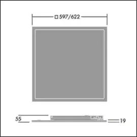 zumtobel Einbauleuchte 3er Pack (92914009)