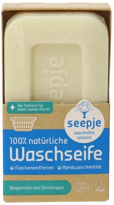 Seepje Waschseife Bergamotte & Zitronengras