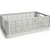 HAY Aufbewahrungsbox Colour Crate XL 68 x 42 x 24 cm 1-tlg. grau