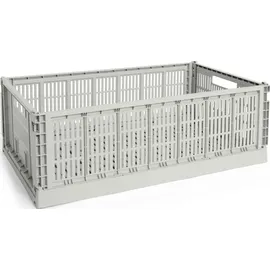 HAY Aufbewahrungsbox Colour Crate XL 68 x 42 x 24 cm 1-tlg. grau
