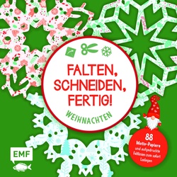 Bastelblock: Falten, Schneiden, Fertig!  Weihnachten - Ina Mielkau, Kartoniert (TB)