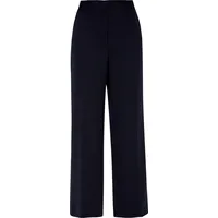 s.Oliver Wide Leg Hose aus Viskosemix Blau 46